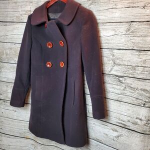 Lamina Pure & Chic Brown Coat Size 2